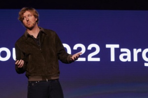 Austin Russell, chief executive officer of Luminar Technologies, speaks during a news event at the 2023 Consumer Electronics Show (CES) event in Las Vegas, Nevada, US, on Wednesday, Jan. 4, 2023. For the first time, CES has a theme: how technology is addressing the world's biggest challenges. Photographer: Bridget Bennett/Bloomberg
