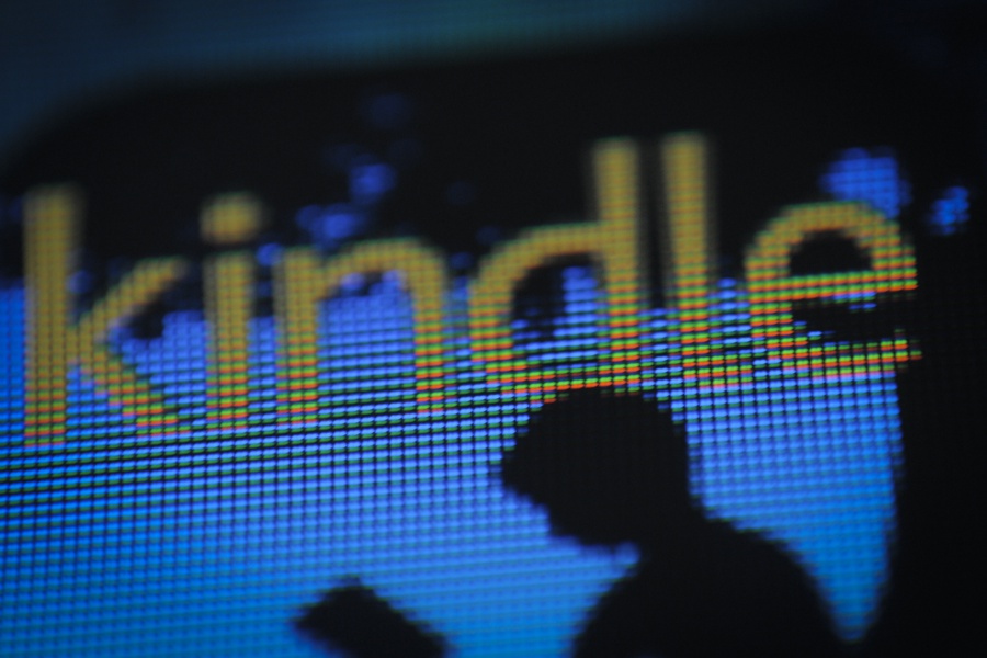 Part of the Kindle application is seen on an iPad on Ocotber 24, 2017. (Photo by Jaap Arriens/NurPhoto via Getty Images)