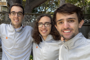 Firecrawl founders left to right: Caleb Peffer, Eric Ciarla, Nicolas Silberstein Camara
