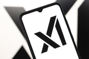 CANADA - 2025/01/22: In this photo illustration, the xAI logo is seen displayed on a smartphone screen. (Photo Illustration by Thomas Fuller/SOPA Images/LightRocket via Getty Images)