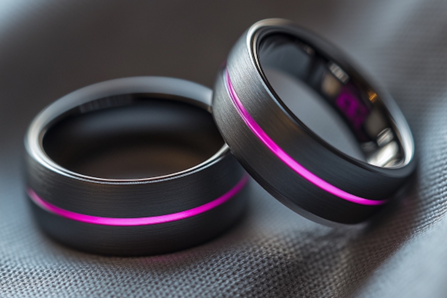 one of the as-yet-unreleased Raw wearable hardware rings.