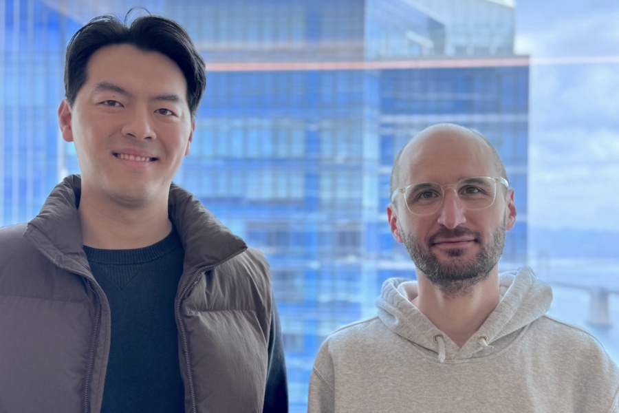 Adaptive Computer co-founders Dennis Xu (left) and Mike Soylu (right)