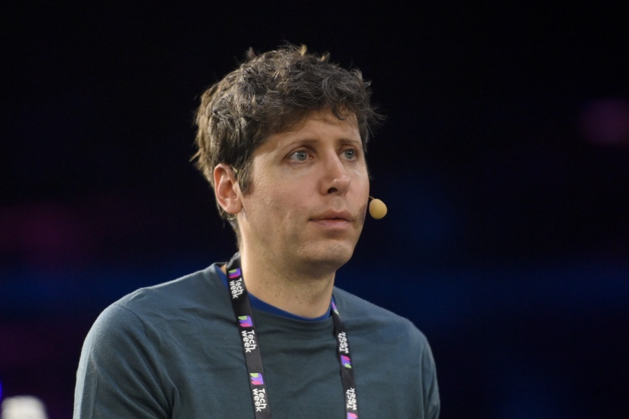 TURIN, ITALY - SEPTEMBER 25: Sam Altman Co-founder and CEO of OpenAI speaks during the Italian Tech Week 2024 at OGR Officine Grandi Riparazioni on September 25, 2024 in Turin, Italy. (Photo by Stefano Guidi/Getty Images)
