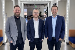 TensorWave's co-founders. From left to right: Jeff Tatarchuk, Darrick Horton and Piotr Tomasik.