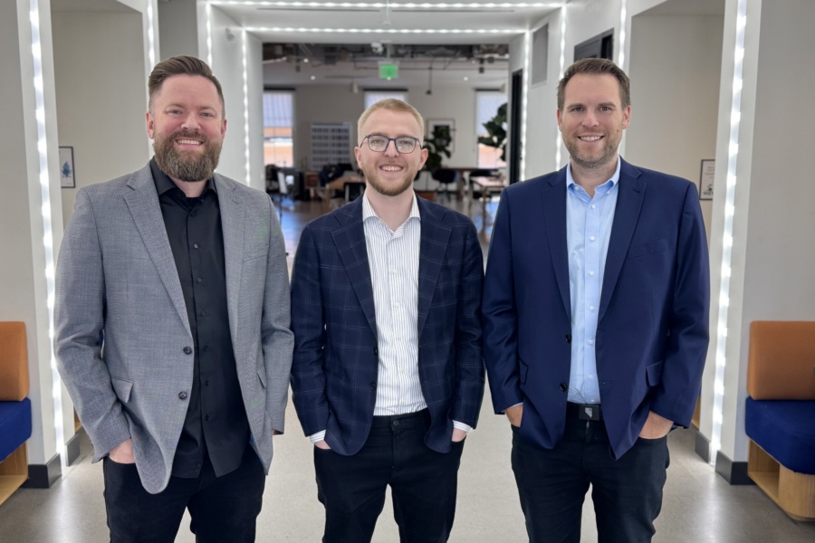 TensorWave's co-founders. From left to right: Jeff Tatarchuk, Darrick Horton and Piotr Tomasik.